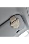 Car eyeglass holder/sunglasses holder - 1 piece, black, car sun visor accessory, suitable for storing sunglasses, eyeglasses, cards, etc. - 2
