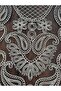 Luna Black Tulle Runner with Embroidery 105 Cmx35 cm - 4