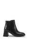 Mira Pia Women's Heeled Boots 0012800 Black Skin - 7