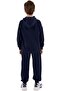 Boy's New York Printed Hooded Tracksuit Set 8-15 Years Dark Blue - 5