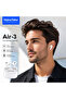 AIR-3 TWS Wireless Earbuds with Noise Cancelling Multi Functional Touch Control HD Clear Microphone and Charging Case Compatible With Android and iOS Mobiles and Tablets White - 3
