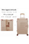 4PC ABS Hardside Luggage Set 14/20/24/28 Inch with TSA Lock & Spinner Wheels, Includes Travel Makeup Case, Lightweight Carry-On & Checked Suitcase Set for Women Men - 5