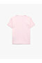 Regular Fit Beaded Crew Neck Short Sleeve Viscose Knit Sweater - 6
