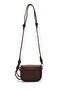 Mino Adjustable Knot Detail Strap Women's Mini Crossbody Bag with Ankle Accessory Bitter Brown - 5