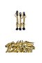 Assassin Beaded Keychain Gold Knitted - 3