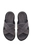 Men's Gray Suede Leather Slippers 26Sfd626410 - 4