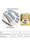 Dog Sun Hat - Adjustable Baseball Cap with Ear Holes Pet Summer UV Protection, Suitable for Cats and Dogs Large Size, White Blue L - 4