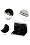 Metal card holder silver locking 6 slots slim 10x7.5x2.5cm. - 3