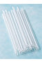 8mm Thick Transparent Frozen Straws 26 cm 100Pcs