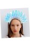 LED headband Statue of Liberty crown colorful holiday hair. - 2