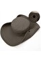 Unisex wide brim sun hat 62cm 12cm brim waterproof UV cowboy.