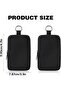 Storage bag set 2pc black 11.93x7.87cm travel. - 4