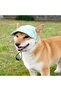 Dog baseball cap sun protection plant pattern XL ear holes. - 4