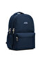 Navy Blue Basic Daily Use Backpack – Double Compartment, Large Volume School and Daily Backpack - 2