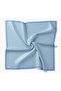 Twill Silk Scarf Geometric Blue - 5