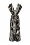 Zebra Patterned Viscose Jumpsuit - 7
