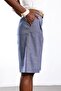Indigo Pleated Bermuda Shorts 17733 - 4