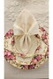Luxury Gardenia Linen 8 Seater 18 Piece Heavy Lace Stain Resistant Tablecloths -160X200...160X300 - 2