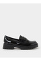 Black Patent Chunky Loafers