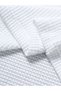 Men White Waffle Knit T-Shirt and Shorts Set - 4