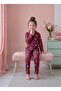 Girls Cotton Soft Long Sleeve Button Pajama Set - 3