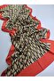 Luxury Voile Silk Double-Sided Shawl Hijab Foulard Scarf Shawl Letter Patterned 70 X 180 cm - 4