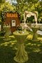 Dertsiz Tied Bistro Tablecloth - Wedding Event Organization Hotel Restaurant Cocktail Table Cover