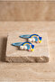 Girl's Rainbow Hair Clip Blue - 2