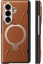 Ostand VegSkin Series Case for Samsung Galaxy Z Fold 8 Ultra, 360° Rotating Kickstand, Wireless Compatible, Mili-Grade Drop Protection, Slim Protective Cover with Screen Protectors – Brown - 2