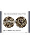 Leopard Patterned Luxury Car Cup Holder Coasters Set of 2 - 7 cm - 2