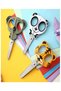 Scissors with Elephant Figure, 1 Piece, Bubu Blunt Tip Protected School Scissors, Children's Paper Scissors, Preschool Nursery Kindergarten - 3