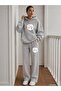 Kindness Printed Men's Hooded Tracksuit Set