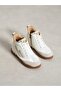 Carina White Fur Inside Hidden Heel Women's Sneakers Boots - 3
