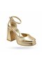 Desire Closed Platform Thick Heeled Women's Shoes - 2