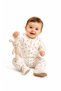 Baby Boy Baby Girl Romper Unisex Cotton Natural Cotton Patterned Snap Fastener Long Sleeve Newborn Baby Sleeping Bag - 7