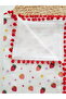 Strawberry Double Layer Muslin Blanket |   100% Cotton Muslin Fabric |   Baby Swaddle, Nursing Cover - 2