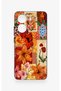 Poco X7 Pro Compatible Orange Lily Patterned Silicone Case - 2