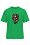 Unisex Black Wolf Moon Star Printed T-Shirt – Special Design T-Shirt with Turkish Motif Wolf Pattern