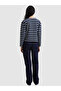 Women Rallie Stripe Crew Neck T-Shirt - 3