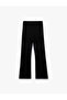 Viscose Blend Slim Fit Basic Trousers - 4