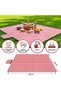 Waterproof Sand-Proof Beach and Picnic Mat Foldable Camping Mat Outdoor Cover Red Square (5 - 5