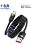 Magnetic Self-Winding USB-A to USB-C Fast Charging Cable, 1.2M, Samsung Android
