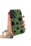 Samsung Galaxy A24 Compatible Silicone Edge Hard Back Case Couple Star Pattern Phone Case
