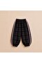 Girl's Plaid Shalwar Trousers
