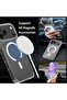 iPhone 17 Pro Clear Case, MagSafe Compatible, Shockproof Transparent TPU Cover, Anti-Yellow Slim Protective Case for Apple iPhone 17 Pro (6.3 Inch) - 3