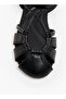 Girls Strappy Hook & Loop Sandals - 3