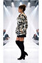Plaid Patterned Buttoned Belted Coat with Single Piece for a Strong and Premium Look New Season Product - 6
