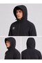 Milo Hooded Men's Black Zippered Hooded Sports Sweatshirt - Fc0501 - 3