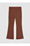 Brown Girls' Spanish Leggings - 3
