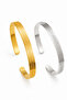 Ayetel Kürsi Written Gold and Silver Color Double Steel Bracelet Gift Set